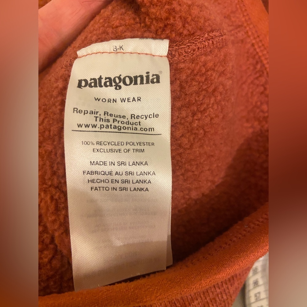 Patagonia Better Sweater 1/4 Zip Fleece Size XS - Picture 5 of 9